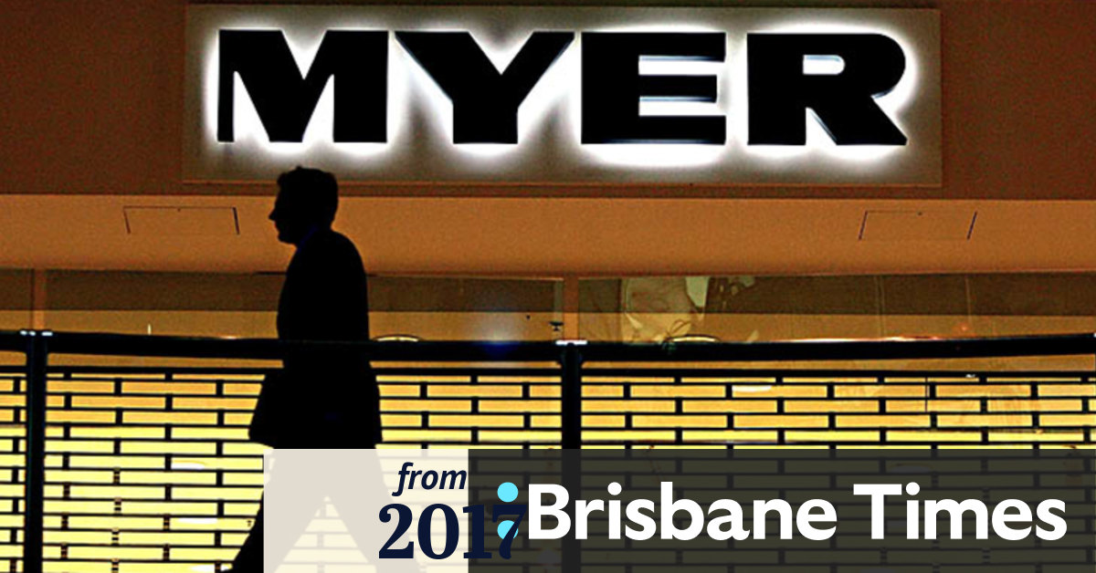 Video Myer sales fall in 3rd quarter